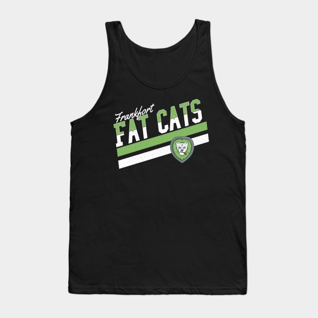 Frankfort Fat Cats Double Stripe Tank Top by The Rec League Shop